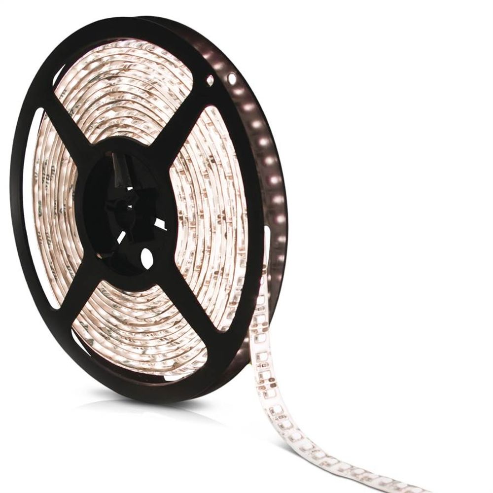 Fita Led 3528 Rolo 5m 300 Leds Branco Quente - Embralumi