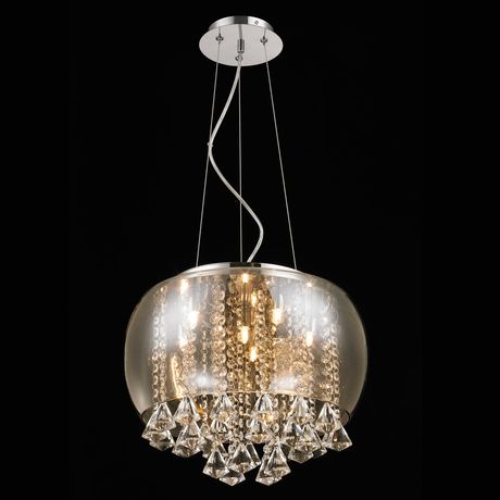 Lustre-Pendente-Glass-Conhaque Lustre-Pendente-Glass-Conhaque