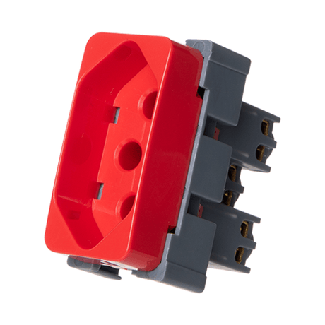 19488-TOMADA-PADRAO-BRASILEIRO-2P-T-20A-250V-VERMELHO-B3 19488-TOMADA-PADRAO-BRASILEIRO-2P-T-20A-250V-VERMELHO-B3