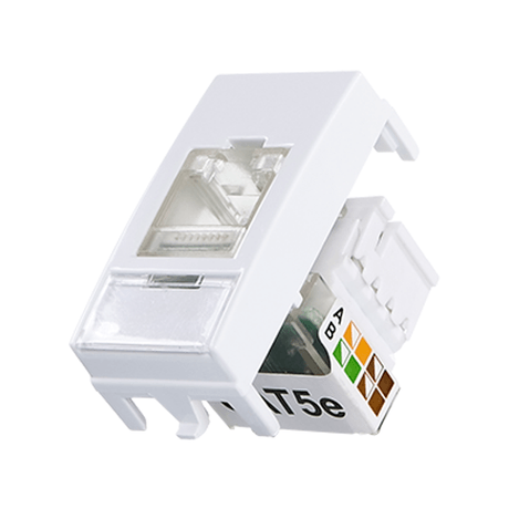 16045-TOMADA-INFORMATICA-RJ45-CAT5E-BR-SLEEK 16045-TOMADA-INFORMATICA-RJ45-CAT5E-BR-SLEEK