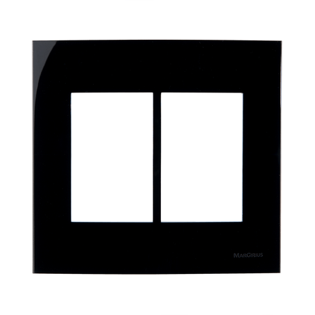 15908-PLACA-4X4-6-POSTOS-HORIZ-EBONY-SLEEK 15908-PLACA-4X4-6-POSTOS-HORIZ-EBONY-SLEEK