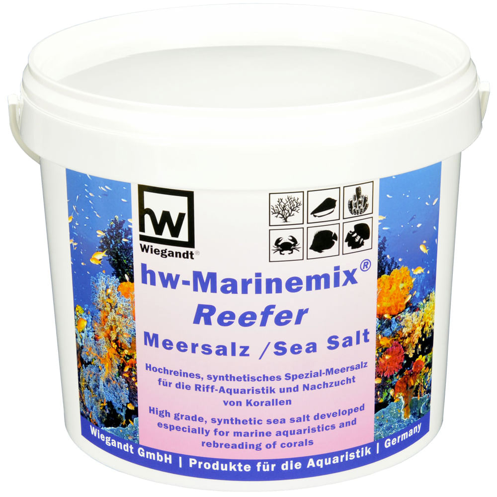 Sal HW Marinemix Reefer Marinho Aquário Peixes Corais 12,5Kg