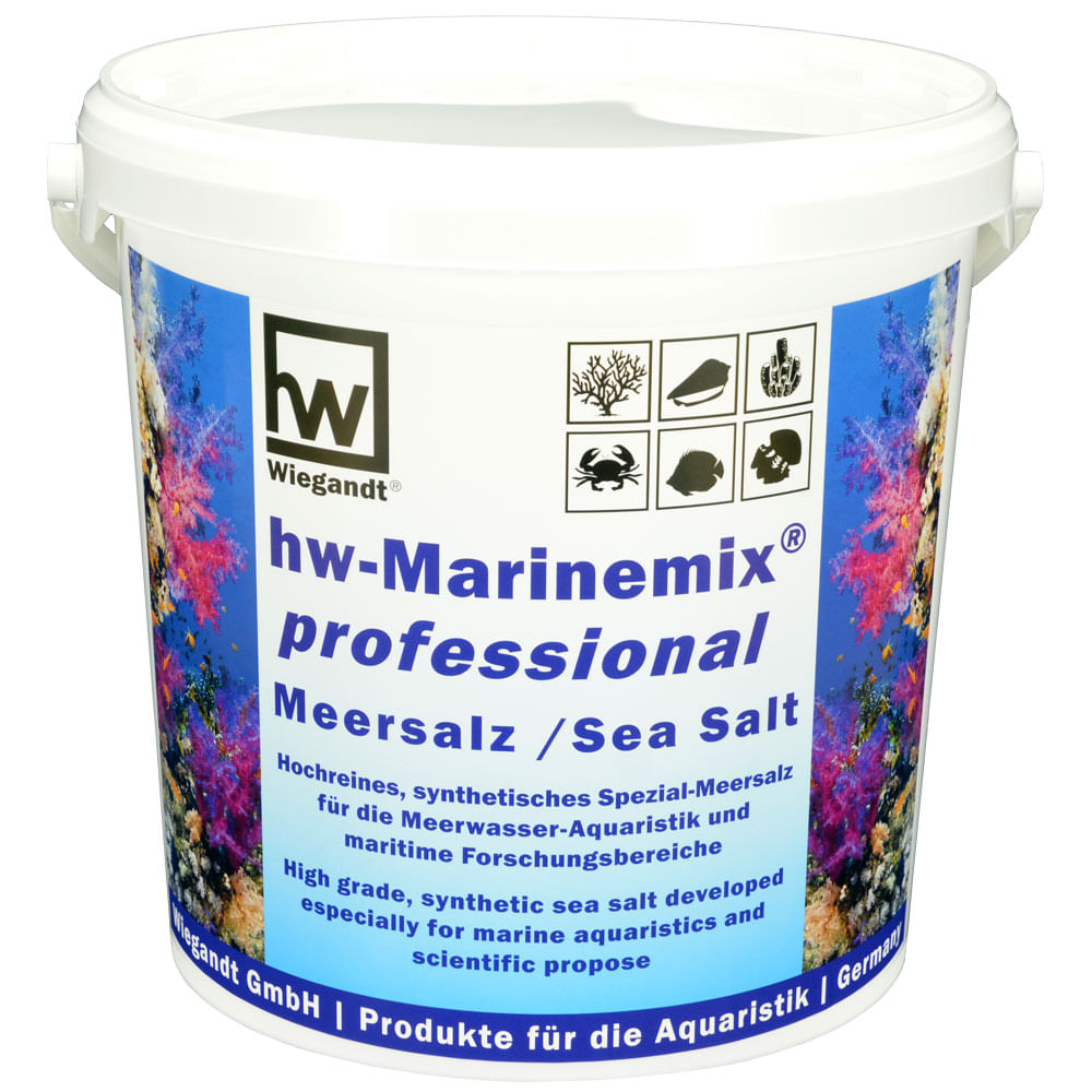 Sal Hw Marinemix Profissional Aquário Peixes Corais 20Kg