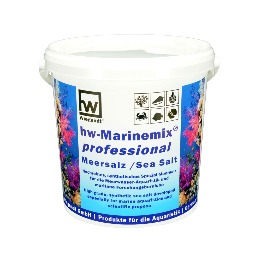 Sal P/ Aquário Marinho Hw Marinemix Profissional 12,5Kg