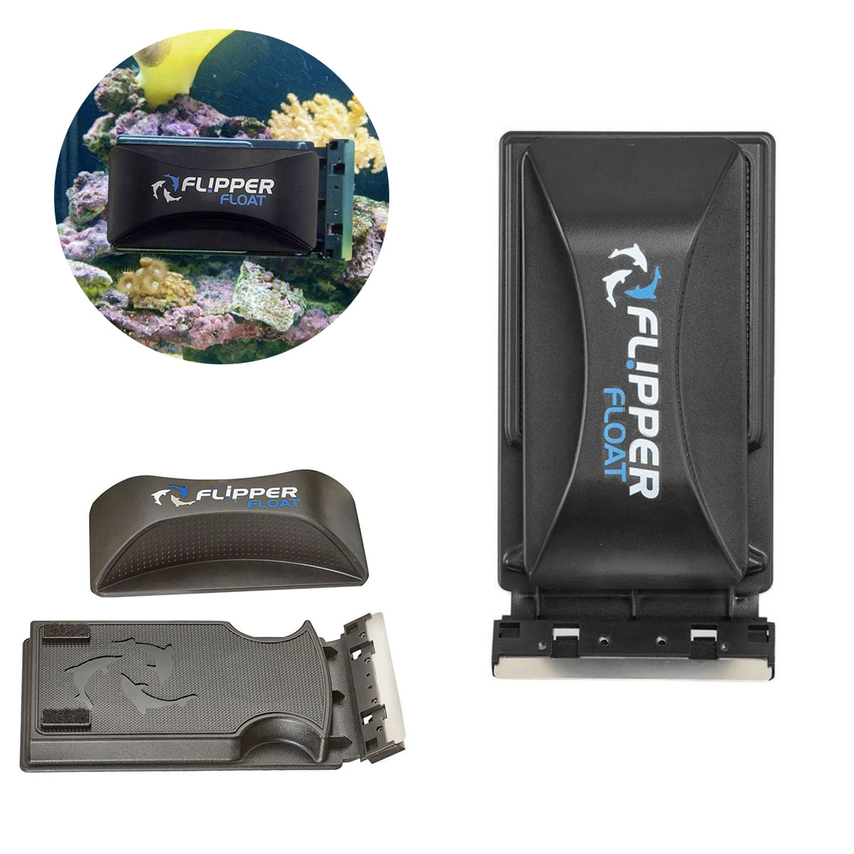Limpador Magnético P/ Aquários Peixes Flipper Standard Float