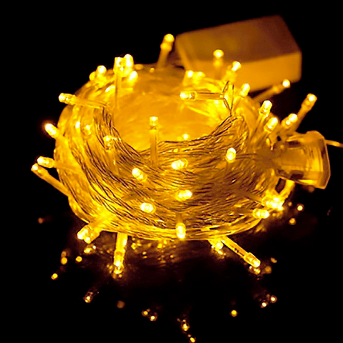 Cordão 100 Leds Multifunção Natal Arame Decoração Luz 9m