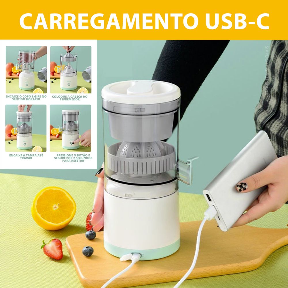 Espremedor Laranja Limao Frutas Extrator Manual Sucos